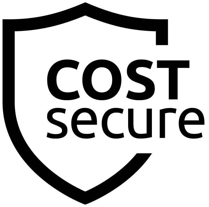 Ausfallversicherung | Logo COSTsecure schwarz