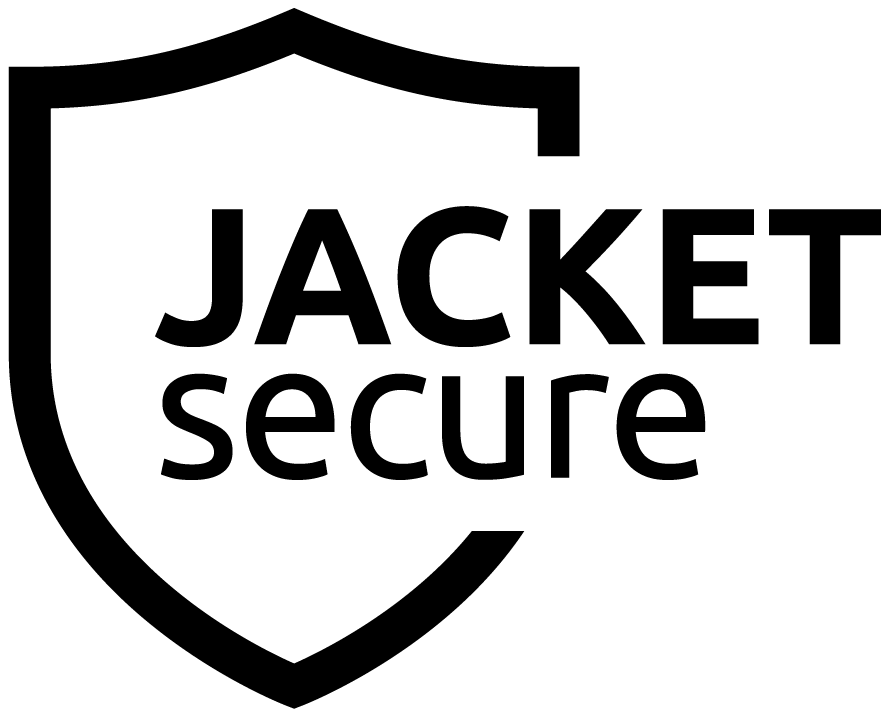 Garderobenversicherung | Logo JACKETsecure schwarz