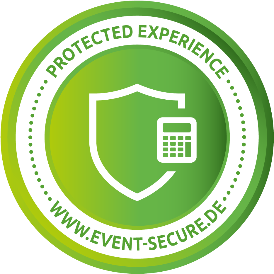 Veranstaltungsversicherung | Logo Siegel grün